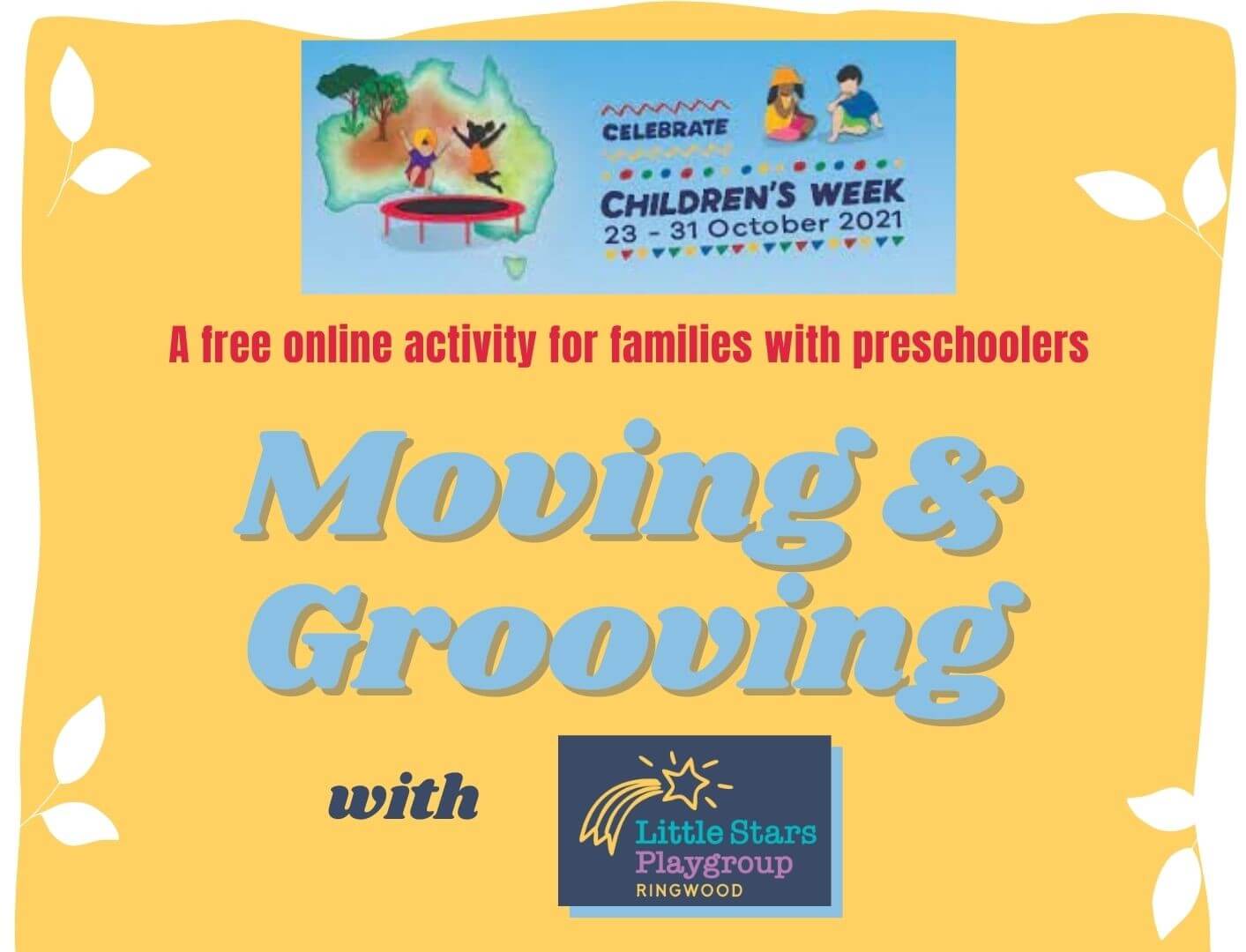 Moving & Grooving with Little Stars Playgroup