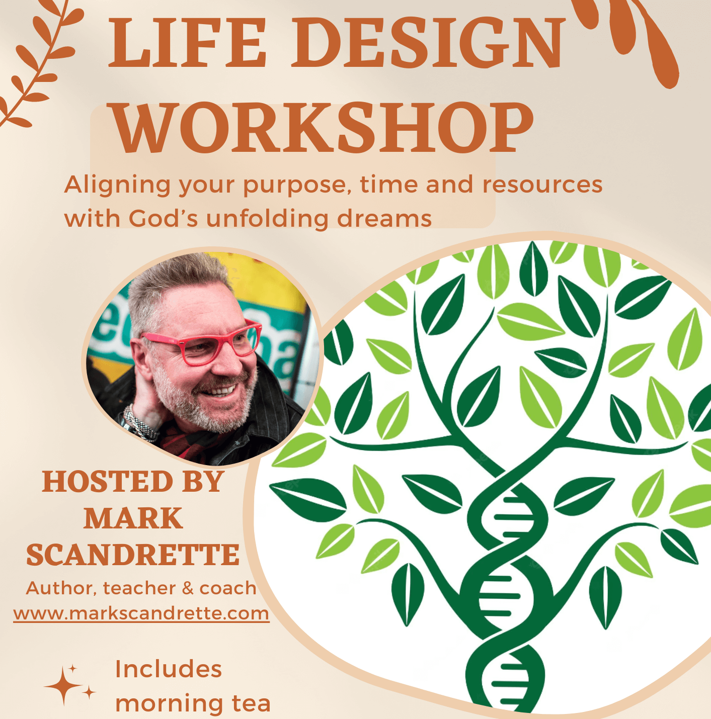 Life Design Workshop promotion